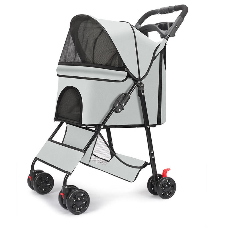 Poussette pour Animal — Balades Confortables Sans Effort